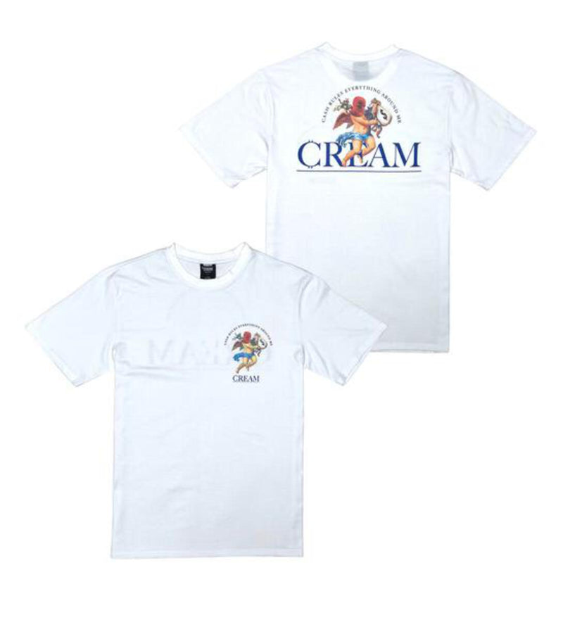 Genuine 'Cream' T-Shirt (White) GN3049 - Fresh N Fitted Inc