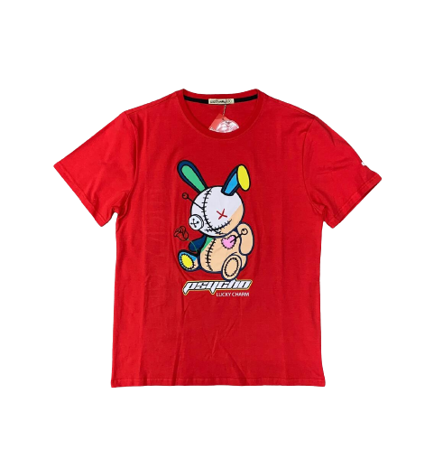 BKYS 'Psycho Lucky' T-Shirt (Red) T841 - Fresh N Fitted Inc