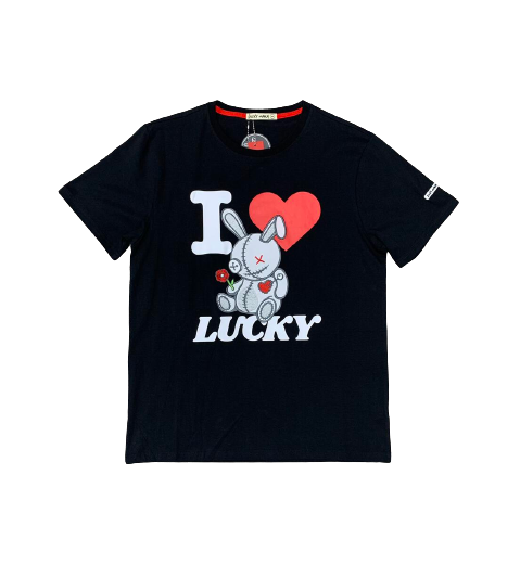 BKYS 'I Love Lucky' T-Shirt (Black) T915 - Fresh N Fitted Inc