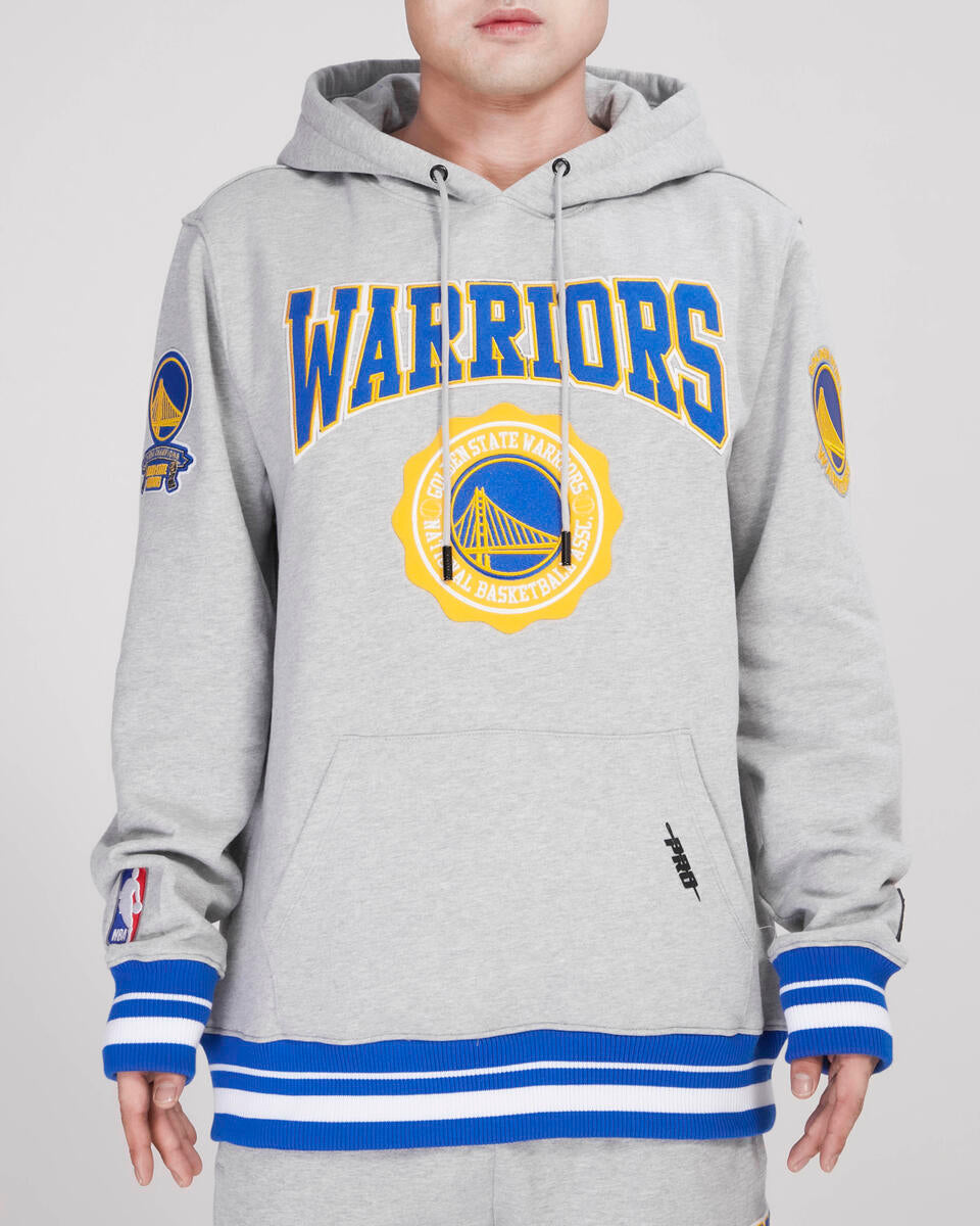 NBA GOLDEN STATE WARRIORS EMBROIDERED HOODIE