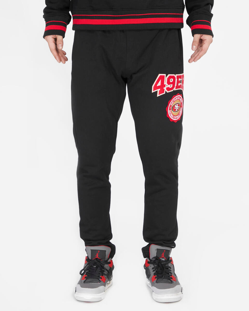 Pro Standard 'San Francisco 49ers Crest Emblem RIB FLC Sweatpants' Jog