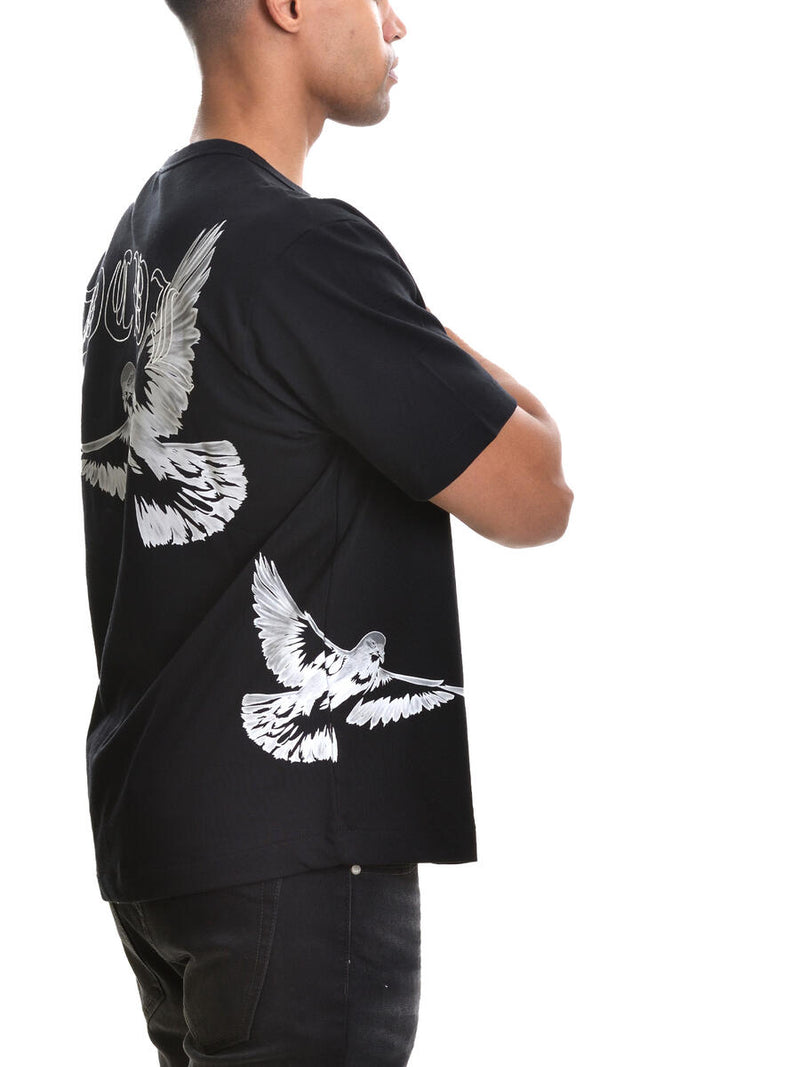 DCPL 'Two Doves' T-Shirt(Black) - Fresh N Fitted Inc