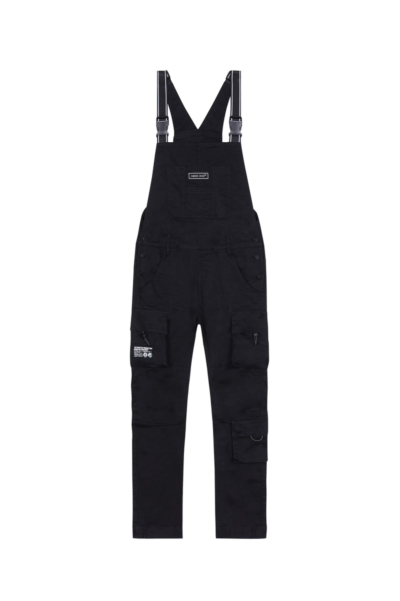 Smoke Rise 'Utility Twill' Overall (Black) JP23624 - Fresh N Fitted Inc