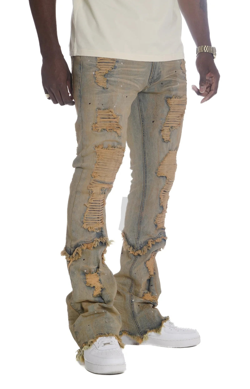 Frost Originals 'Rogue' Stacked Denim (Dirt) F1788 - Fresh N Fitted Inc
