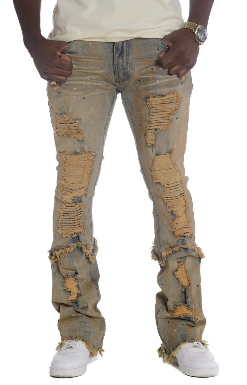 Frost Originals 'Rogue' Stacked Denim (Dirt) F1788 - Fresh N Fitted Inc