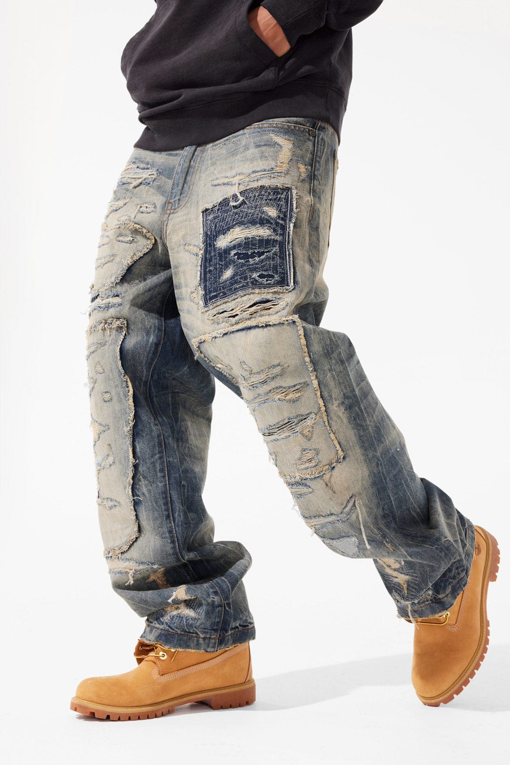 Jordan Craig Brian Reconstructed Denim (Lager) JB1166 FRESH N FITTED