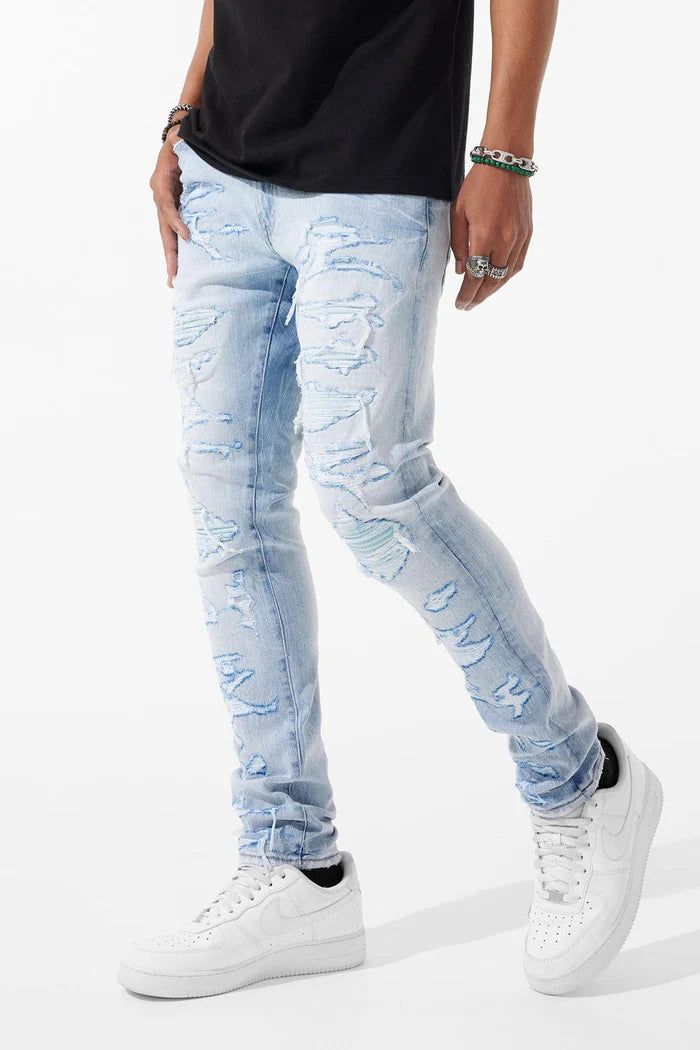 Ross Renaissance Denim Sky Blue JR1193 FRESH N FITTED