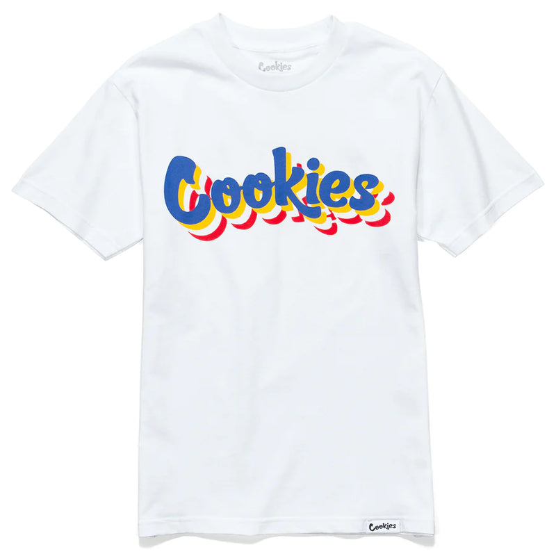 Cookies 'Palisades' T-Shirt (White/Blue) - Fresh N Fitted Inc