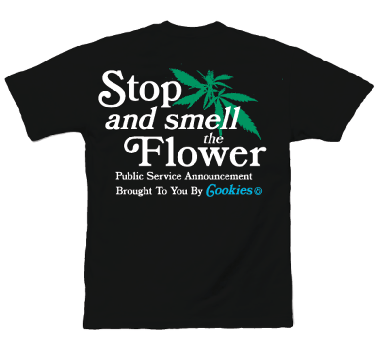 Cookies 'Smell The Flower' T-Shirt - Fresh N Fitted Inc