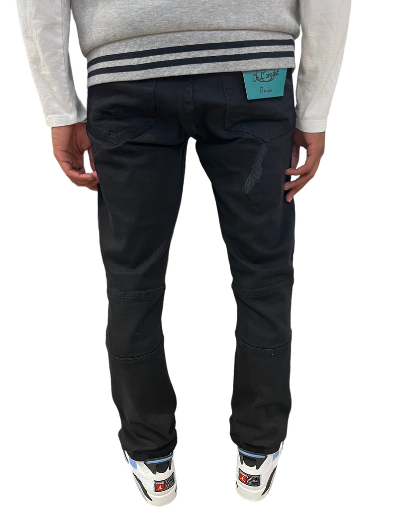 De Largent Jeans (Jet Black) FNF1001 - Fresh N Fitted Inc