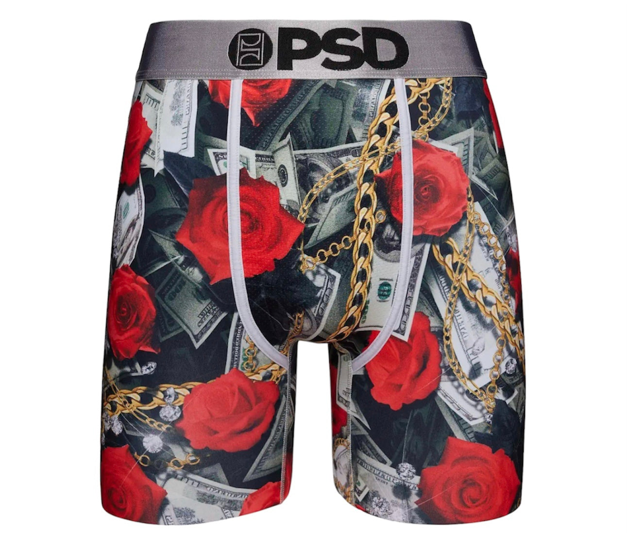 PSD Slither Rose Stretch Boxer Briefs - Men's Boxers in Multi