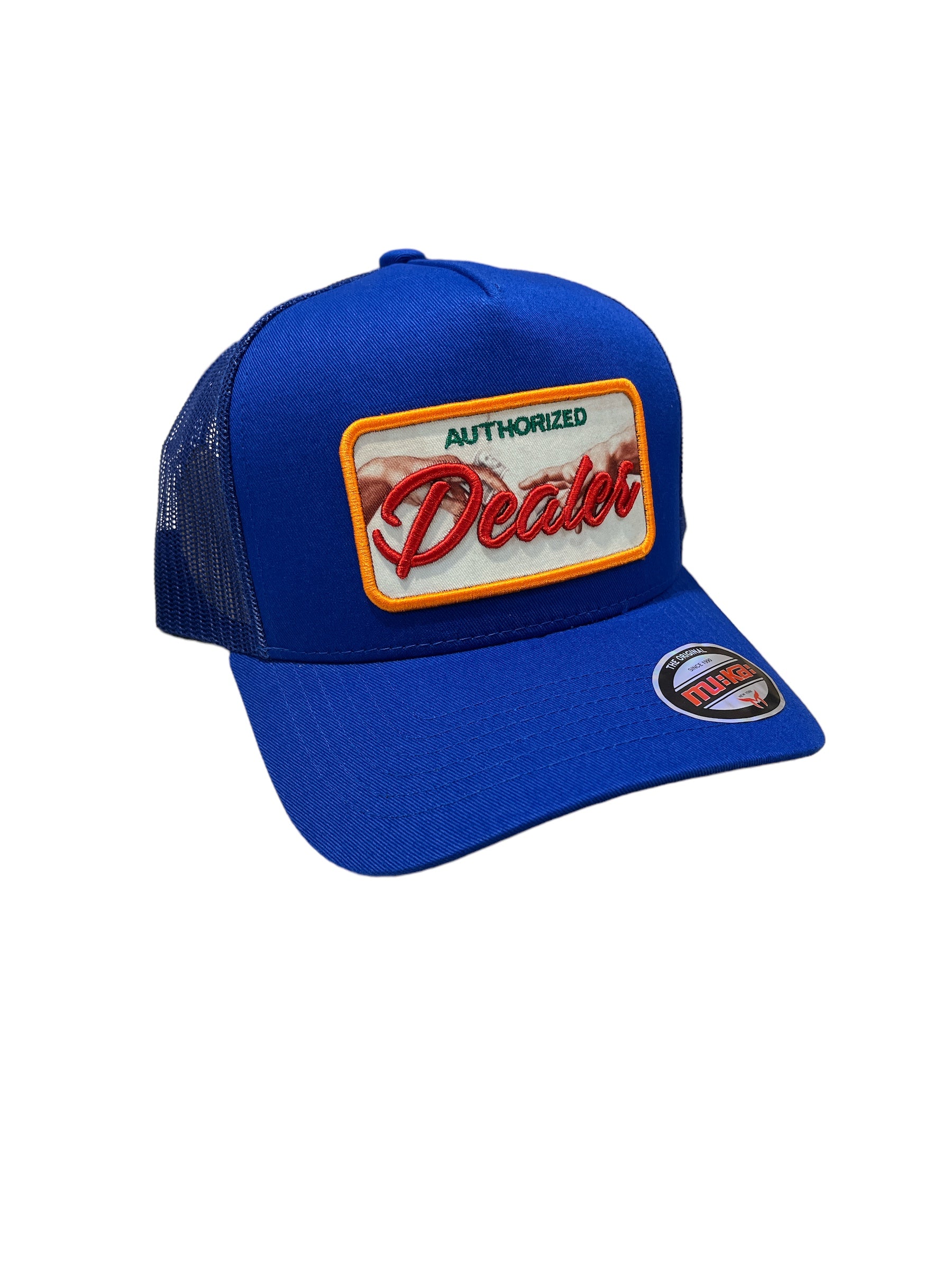 Muka 'Dealer' Trucker Hat (Royal) MUM2250