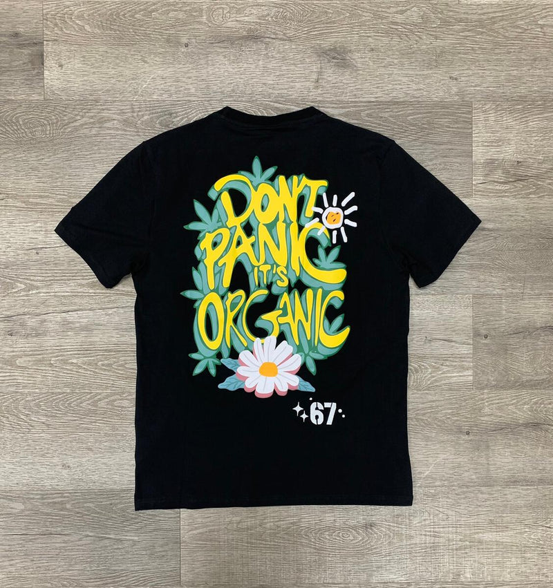 BKYS 'Don't Panic' T-Shirt (Black) T842 - Fresh N Fitted Inc