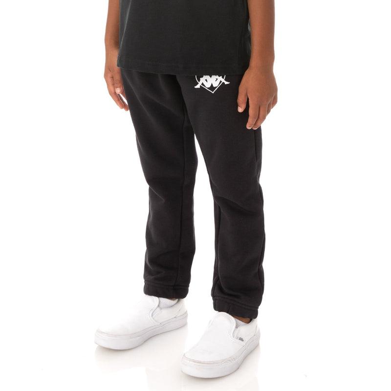 Kappa Kids 'Authentic Love Katowice' Sweatpants (Black) 34164EW - Fresh N Fitted Inc