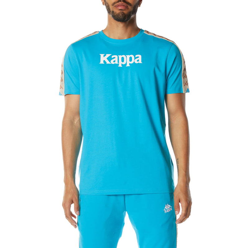 Kappa '222 Banda Deto 2' T-Shirt (Dark Aqua) 34198GW - Fresh N Fitted Inc
