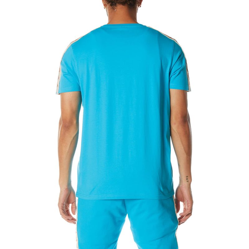 Kappa '222 Banda Deto 2' T-Shirt (Dark Aqua) 34198GW - Fresh N Fitted Inc