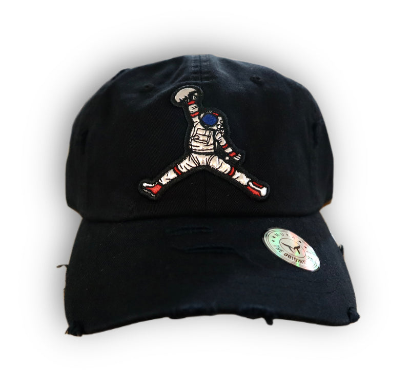 'Space Air' Dad Hat (Black) MUD2120 - Fresh N Fitted Inc