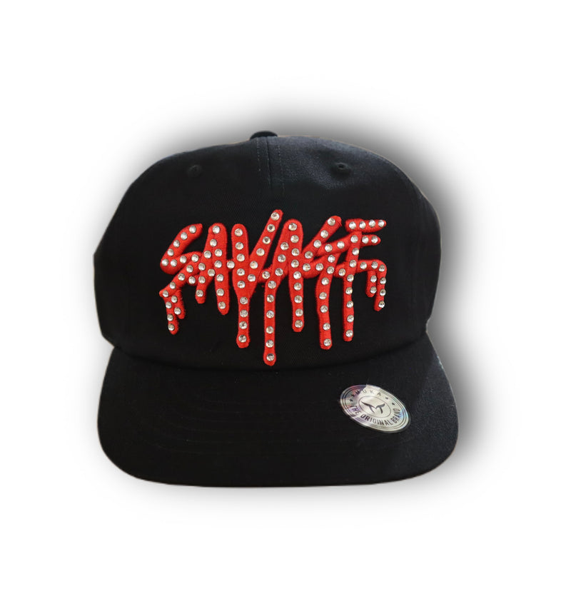 'Stone Savage' Dad Hat (Black) MUC2102 - Fresh N Fitted Inc