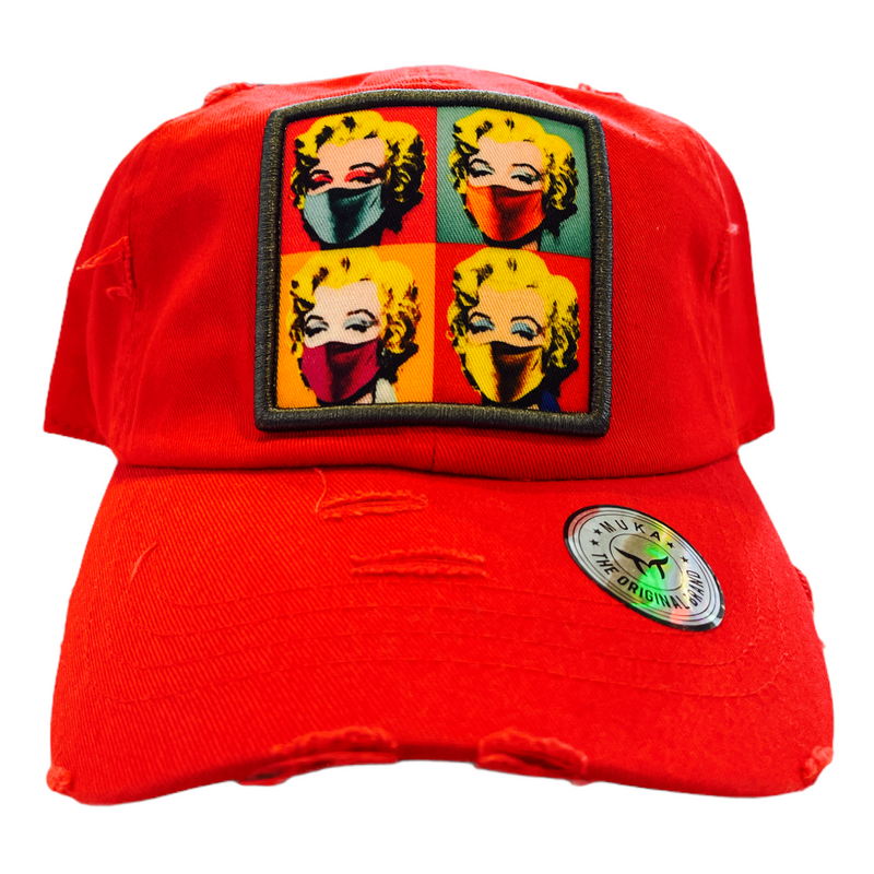 'Monroe' Dad Hat (Red) MUD2153 - Fresh N Fitted Inc