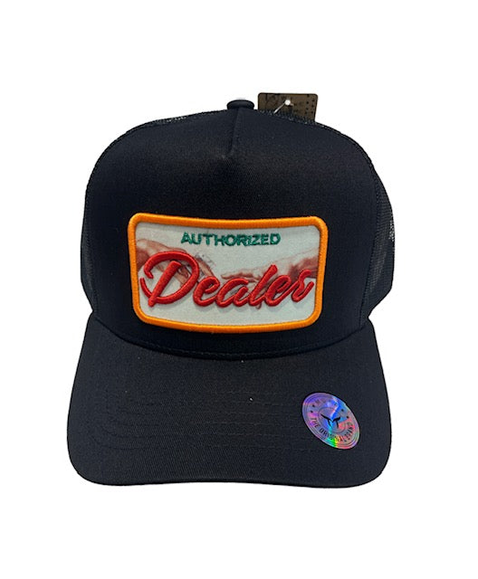 MUKA 'Dealer' Mesh Trucker Hat (Black) MUM2250 - Fresh N Fitted Inc