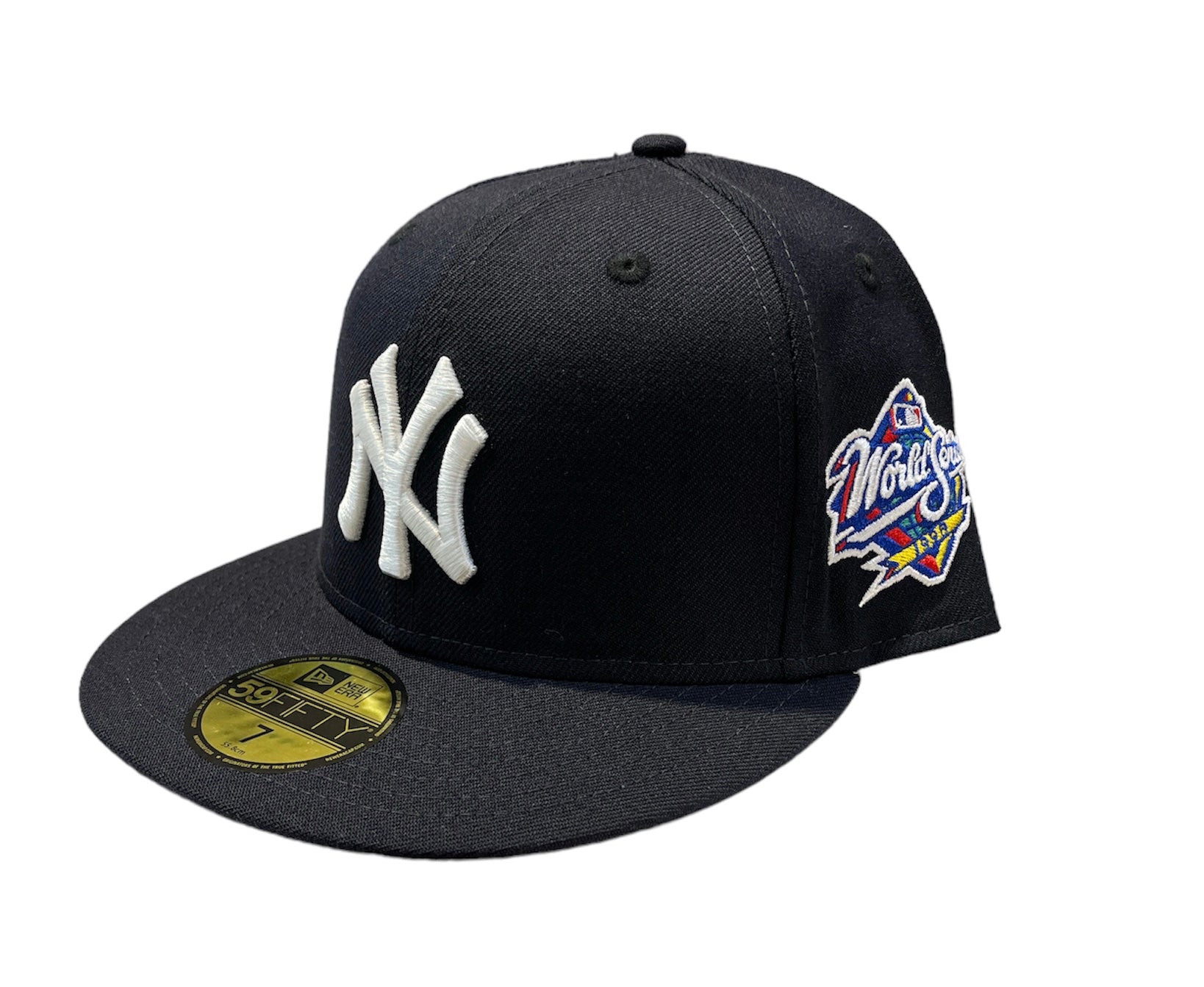 New York Yankees 1998 World Series New Era 59FIFTY Fitted Hat (Gray Under BRIM) 6 7/8