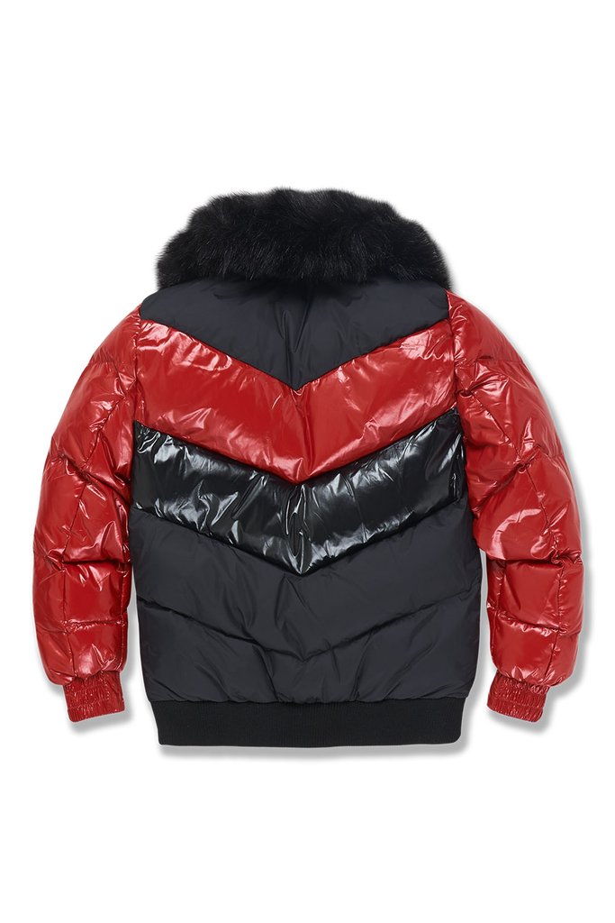 Jordan Craig Kids 'Sugarhill' Puffer Jacket (Crimson) 91548K/B - Fresh N Fitted Inc