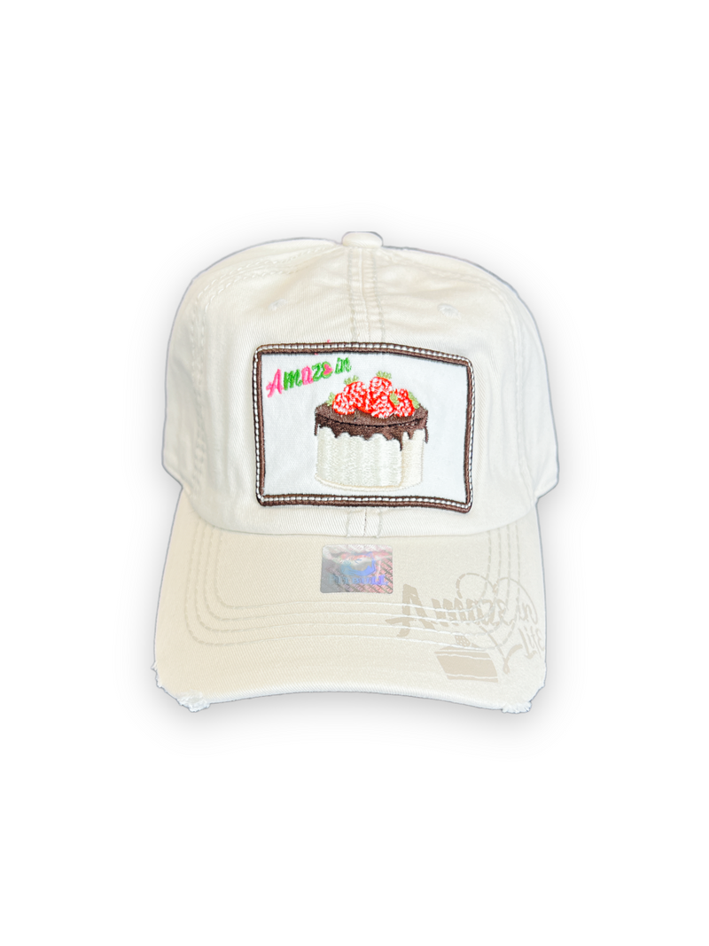 Pitbull Amaze In Life 'Cake7 Patch' Washed Cotton Hat (Stone) FD3ICK7ST - Fresh N Fitted Inc
