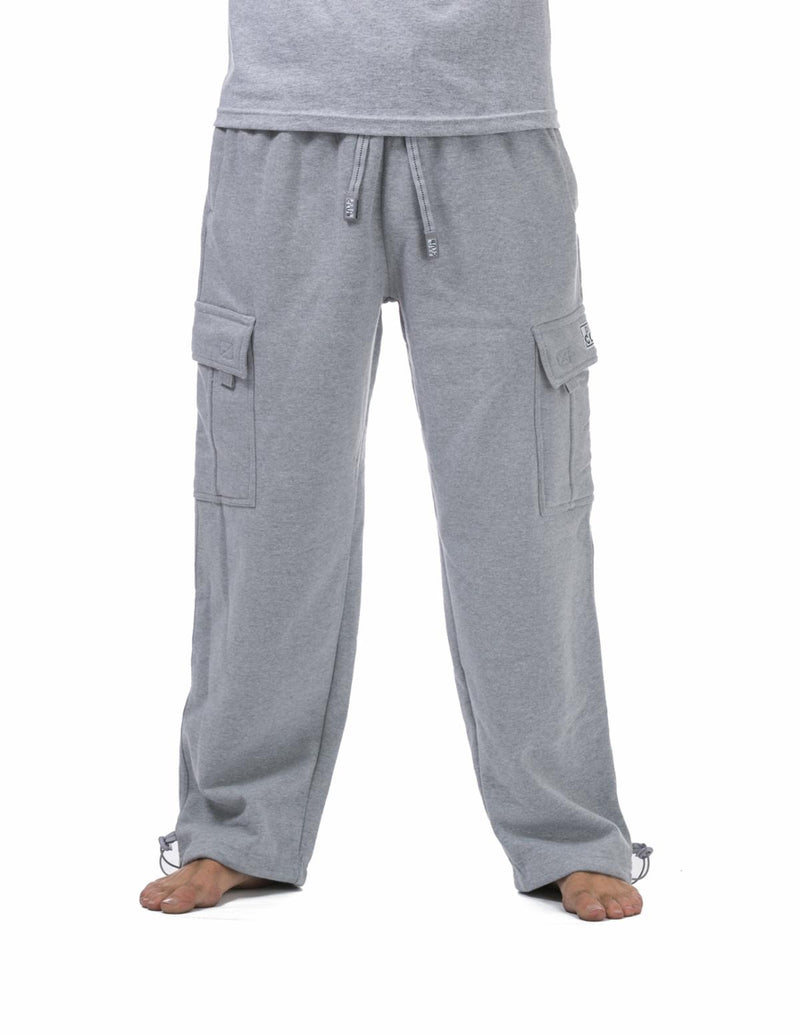 Pro Club Heavyweight Fleece Cargo Pants (Heather Grey) 162HGY