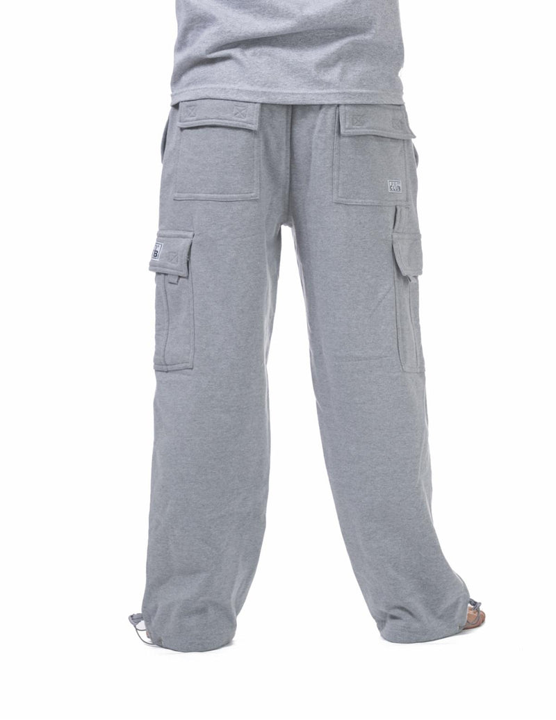 Pro Club Heavyweight Fleece Cargo Pants (Heather Grey) 162HGY