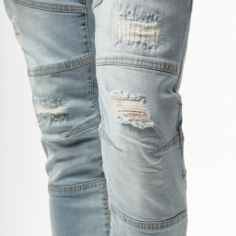 Copper Rivet Side Pocket Denim Pants (LSB) 933208 - Fresh N Fitted Inc