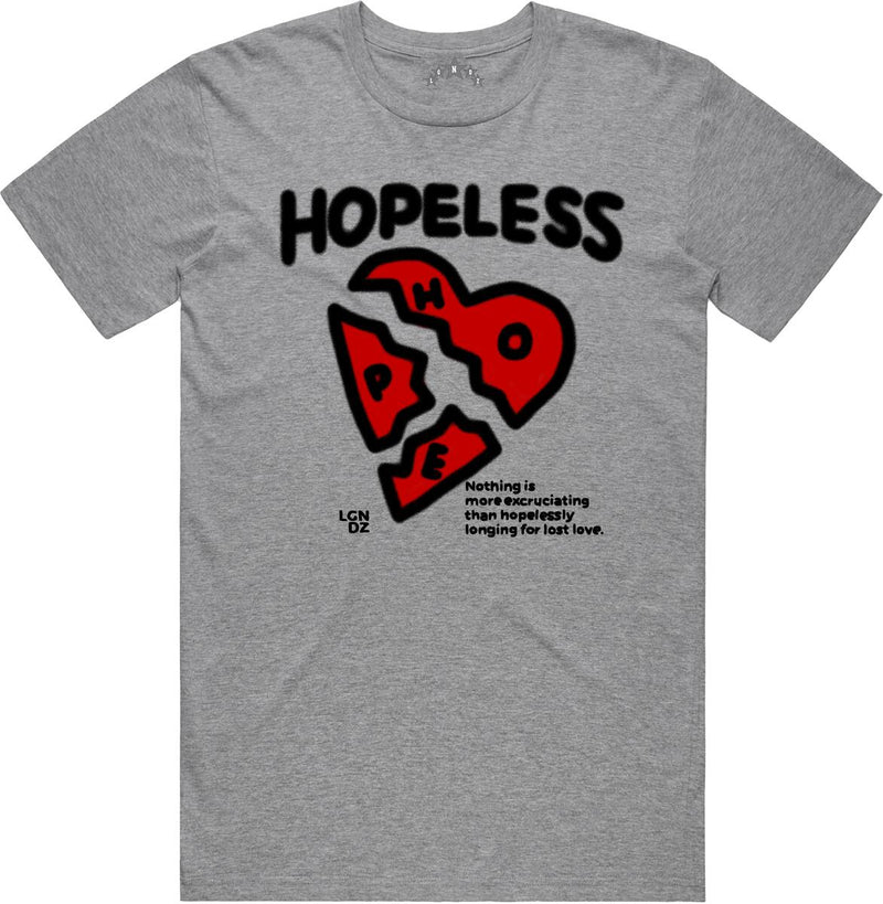 LGNDZ Apparel 'Hopeless' T-Shirt (Heather Grey) LG1189 - Fresh N Fitted Inc