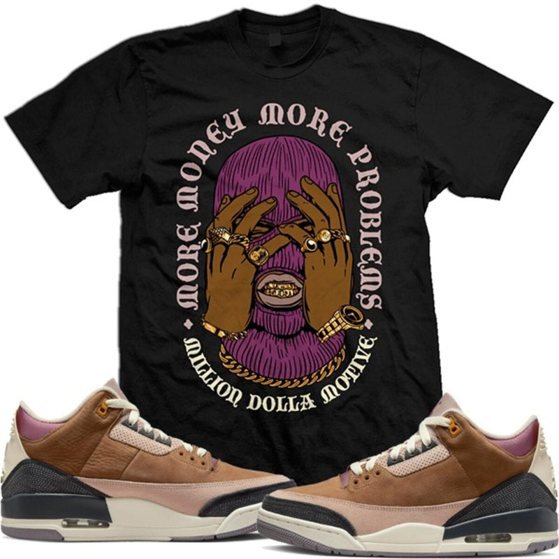 Million Dolla Motive 'More Money More Problems' T-Shirt (Black) - Fresh N Fitted Inc