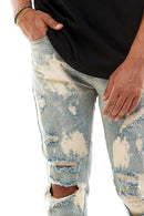 KDNK Bleached Denim (Blue) KND4367 - FRESH N FITTED