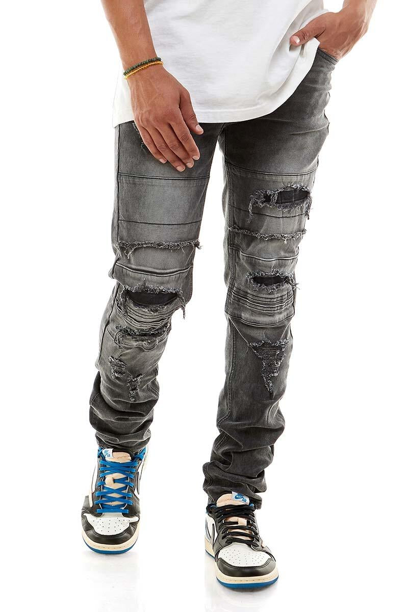 KDNK Robo Multi Panelled Denim KND4480