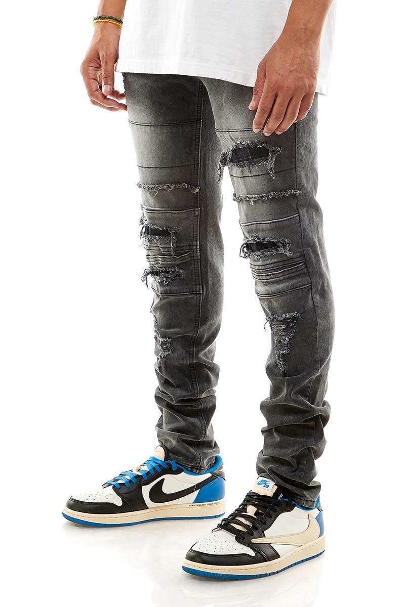 KDNK Robo Multi Panelled Denim KND4480