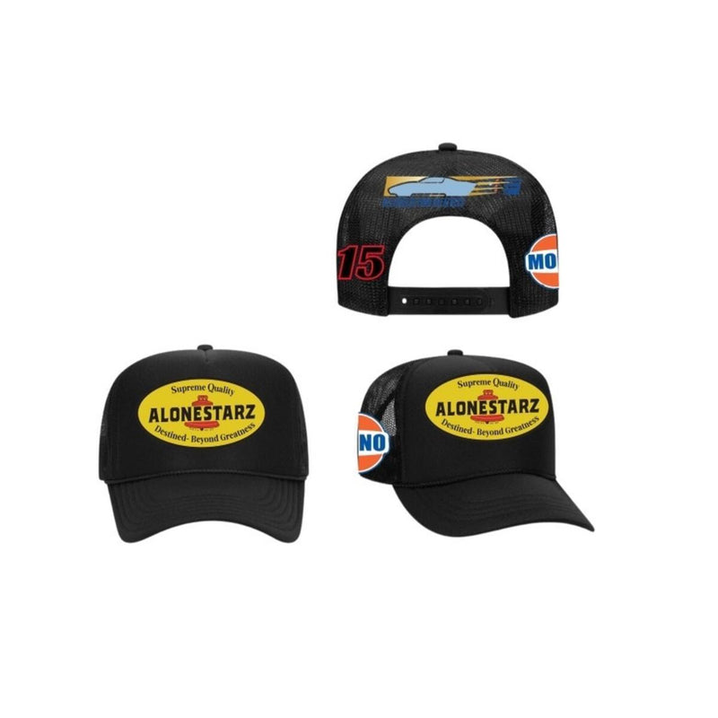 Mono Starz Multi Patch Trucker Hat (Black)