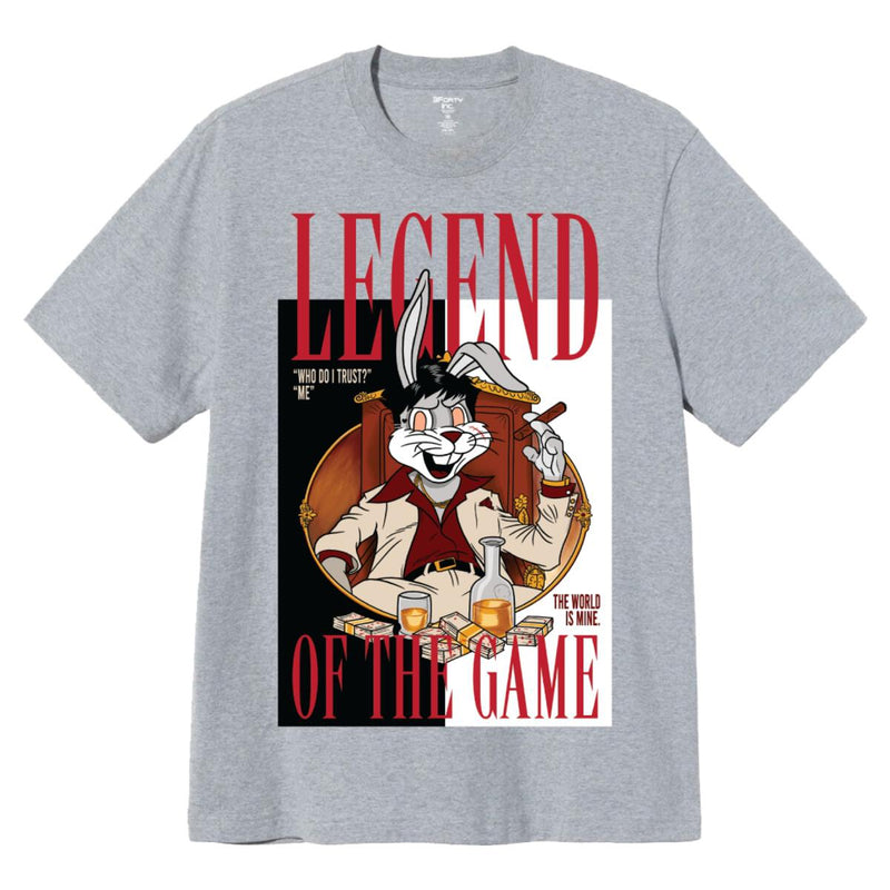 3Forty Inc. 'Legend Of The Game' T-Shirt (Grey) 3186 - Fresh N Fitted Inc