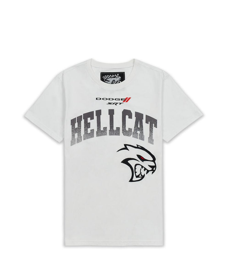 Reason 'Dodge Hellcat Arc ' T-Shirt (White) DGERSN-017 - Fresh N Fitted Inc