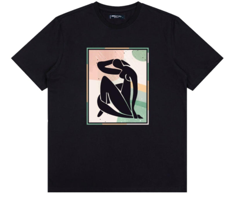 Roku Studio 'Nude' T-Shirt (Black) RK1481001 - Fresh N Fitted Inc