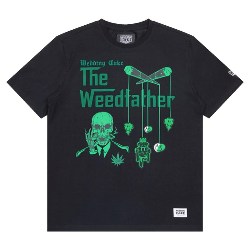 Wedding Cake 'The WeedFather' T-Shirt (Black) WC1970405 - Fresh N Fitted Inc