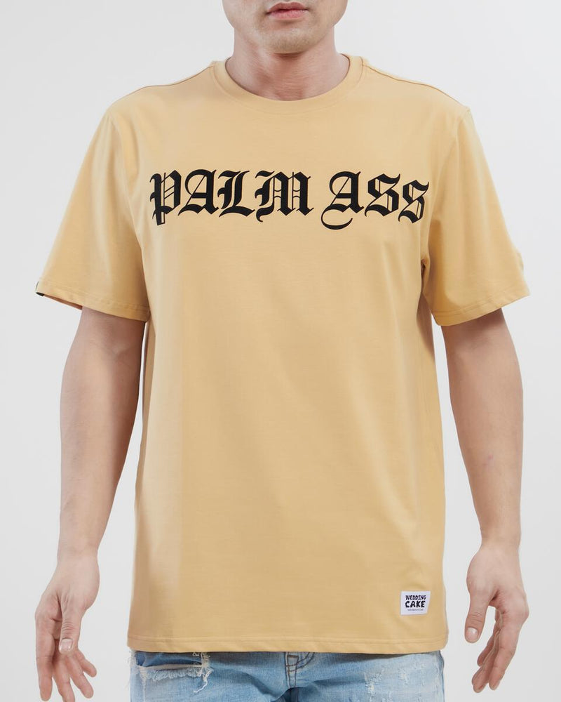 Wedding Cake 'Palm Ass' T-Shirt (Khaki) WC1970419 - Fresh N Fitted Inc