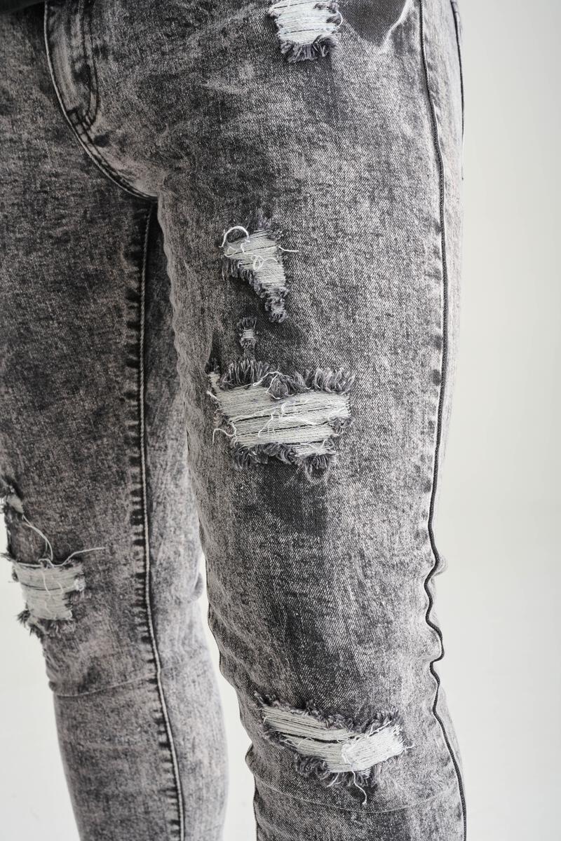 Spark 'Ripped' Denim (Ice Black) 1920