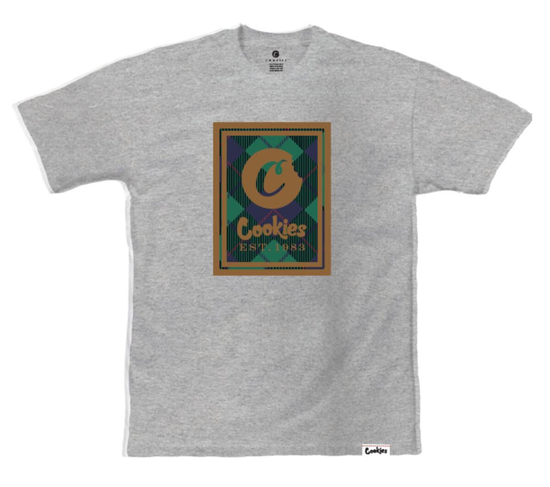 Cookies 'Park Ave' T-Shirt (Heather Grey) CM233TSP71 - Fresh N Fitted Inc