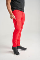 Spark 'Twill' Cargo Pants (Red) 22500 - FRESH N FITTED