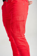 Spark 'Twill' Cargo Pants (Red) 22500 - FRESH N FITTED