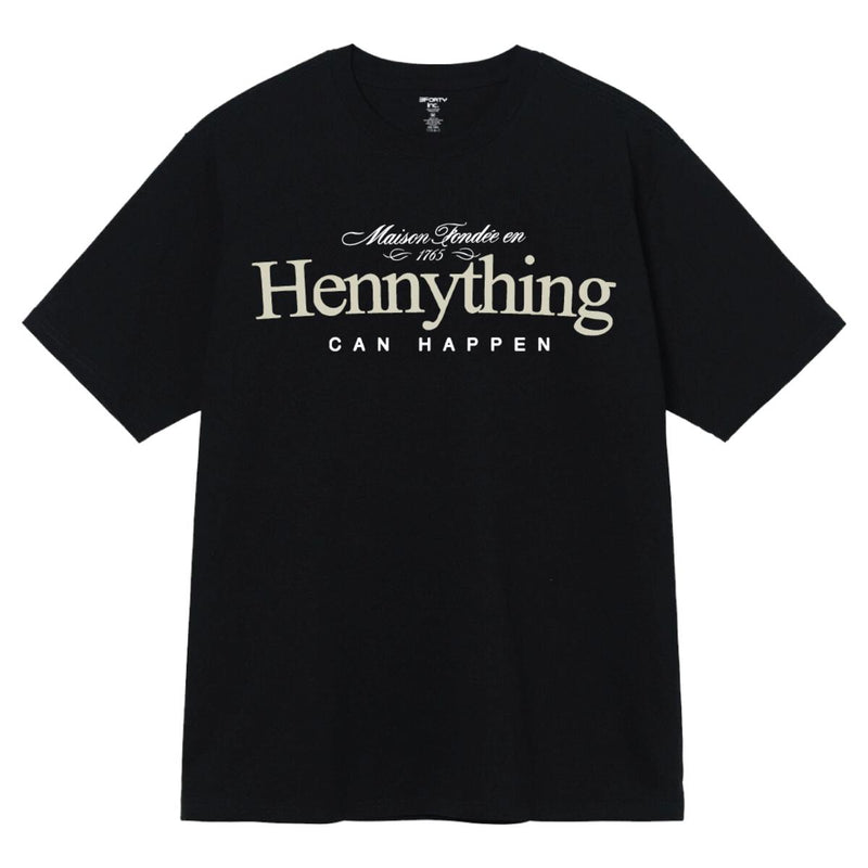 3Forty Inc. 'Hennything Can Happen' T-Shirt (Black) - Fresh N Fitted Inc