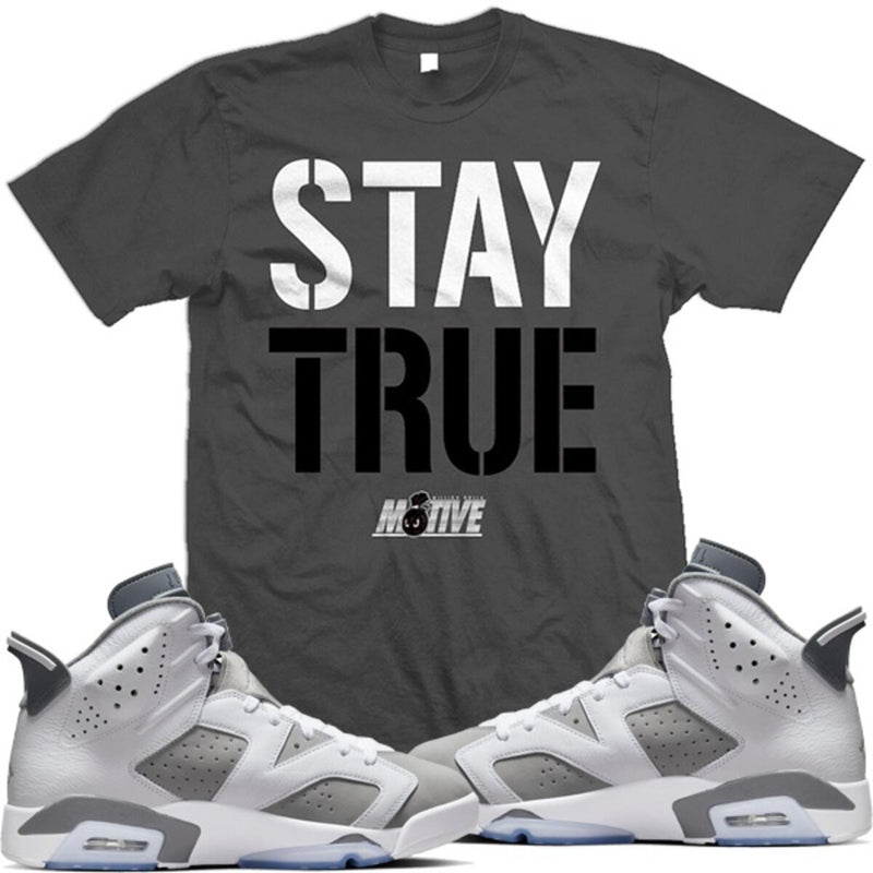 Million Dolla Motive 'Stay True' T-Shirt (Dark Grey) - Fresh N Fitted Inc