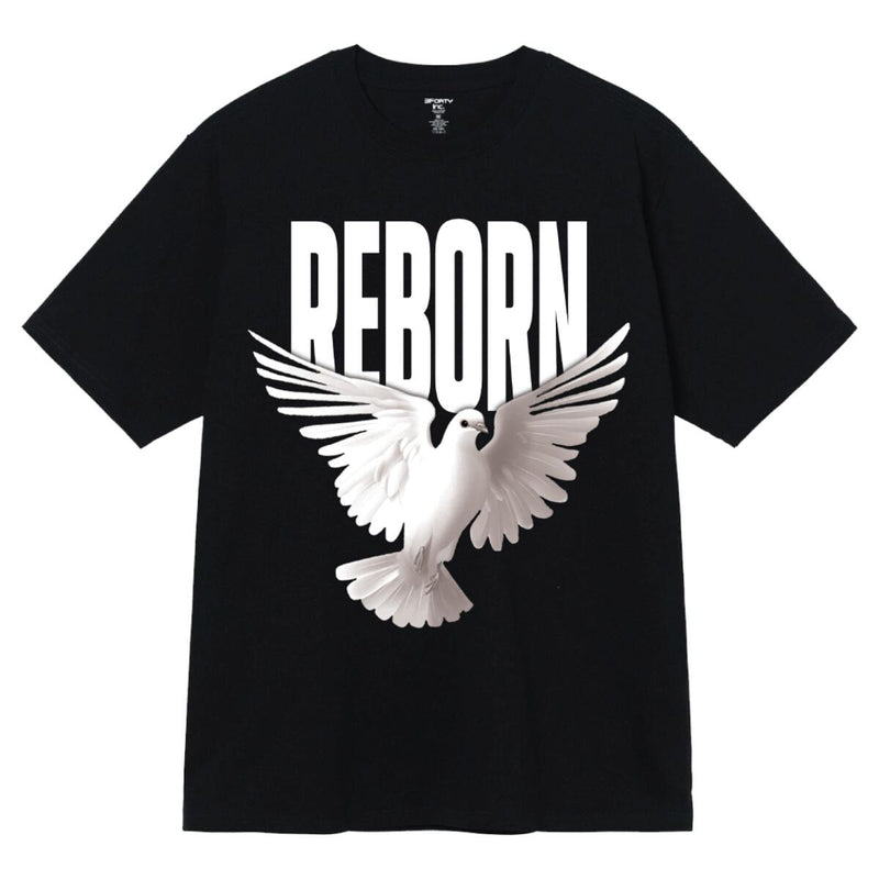3Forty Inc. 'Reborn' T-Shirt (Black) 3572 - Fresh N Fitted Inc