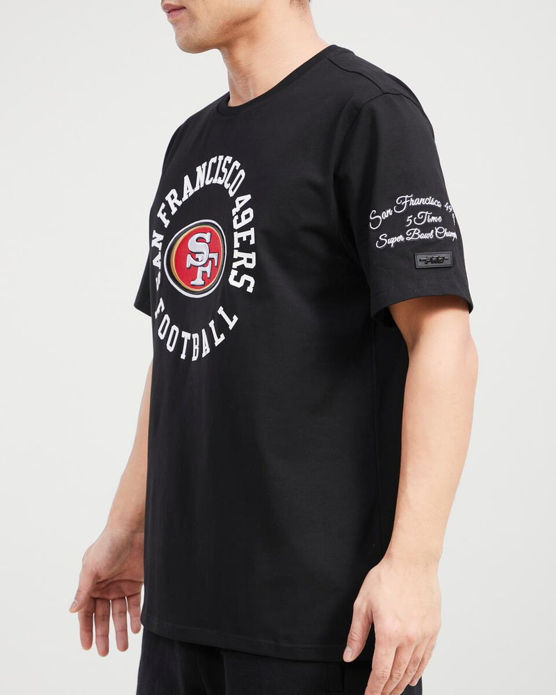 Pro Standard 'San Francisco 49ers Hybrid SJ Tee Shirt (Black) FS4145448 - Fresh N Fitted Inc