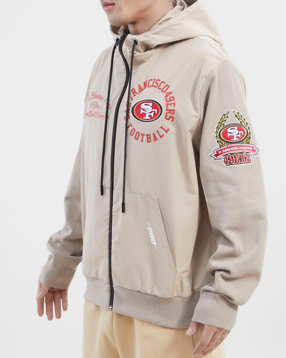 SAN FRANCISCO 49ERS CLASSIC FLC PO HOODIE (BLACK) – Pro Standard